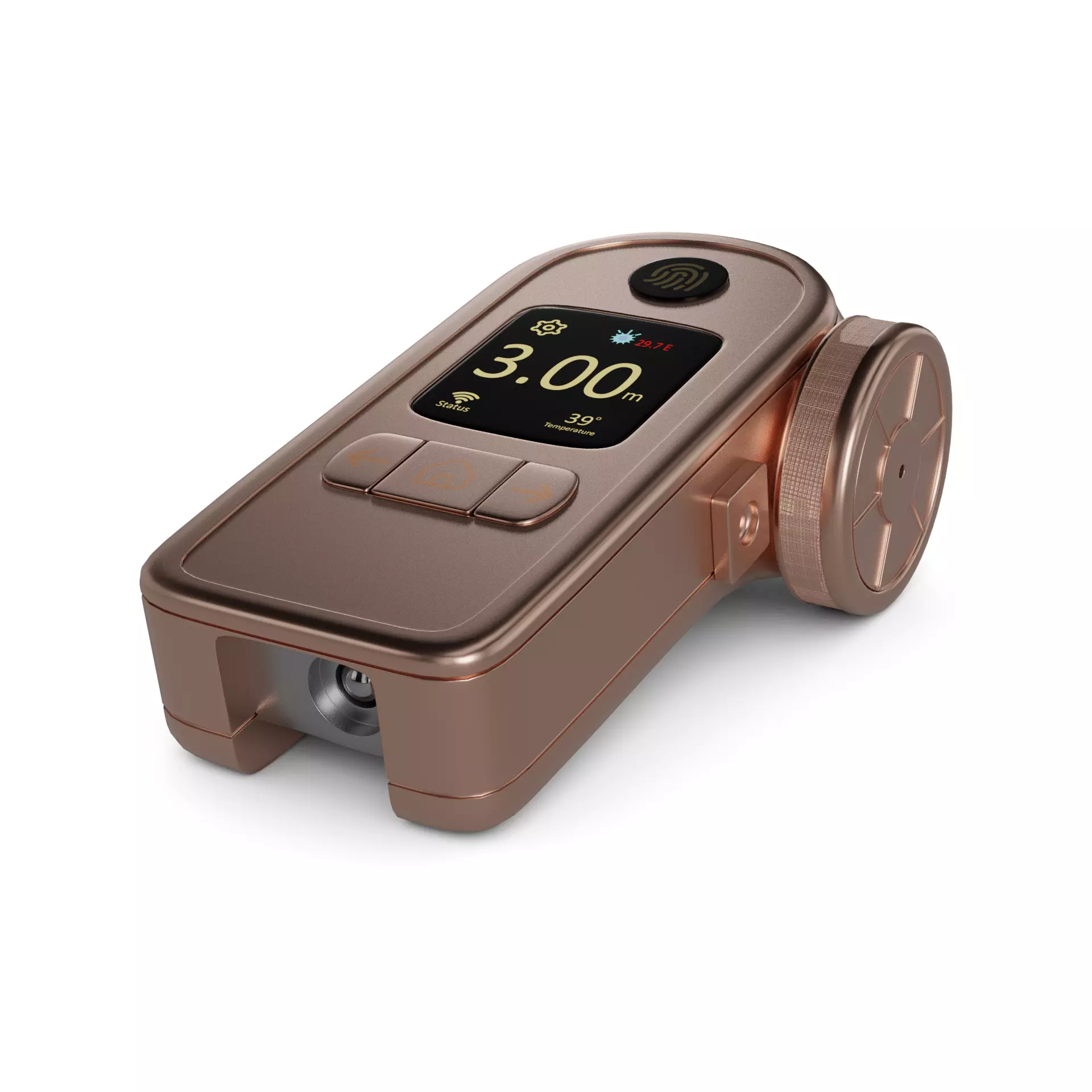 Laser Distance Measurer 3D model_0