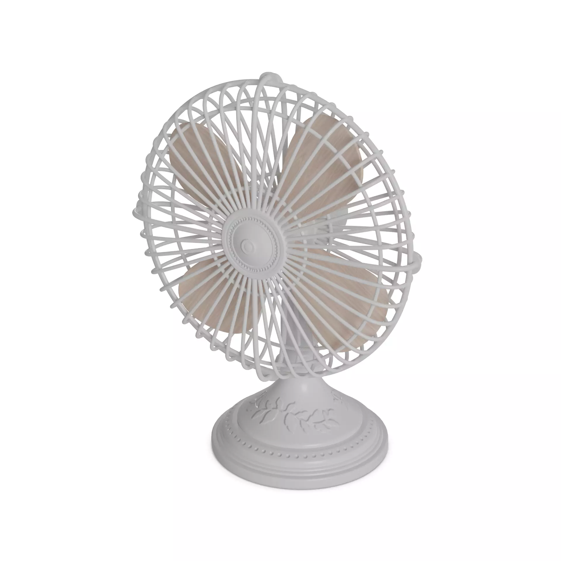 Table Fan 3D model_0