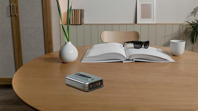 Portable Jump Starter Low-poly 3D model 3