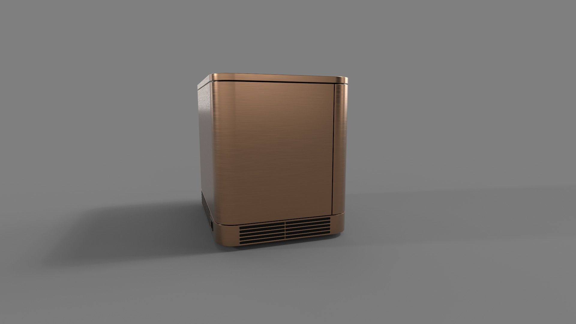 Ice maker Low-poly 3D model_5