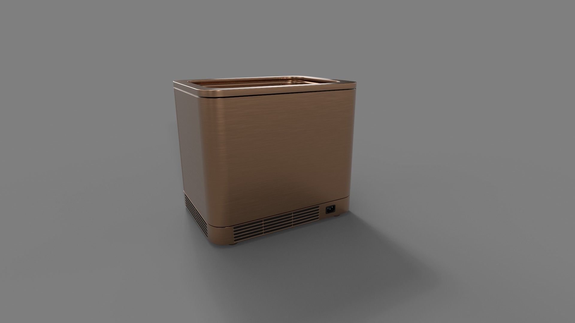 Ice maker Low-poly 3D model_3