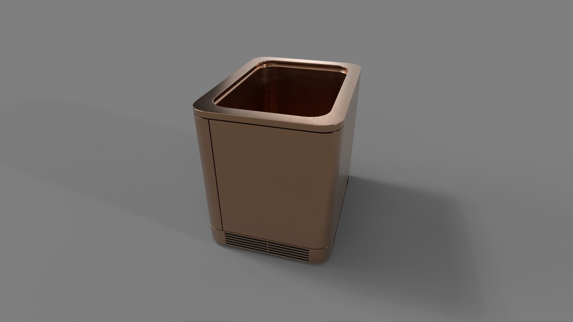 Ice maker Low-poly 3D model_2