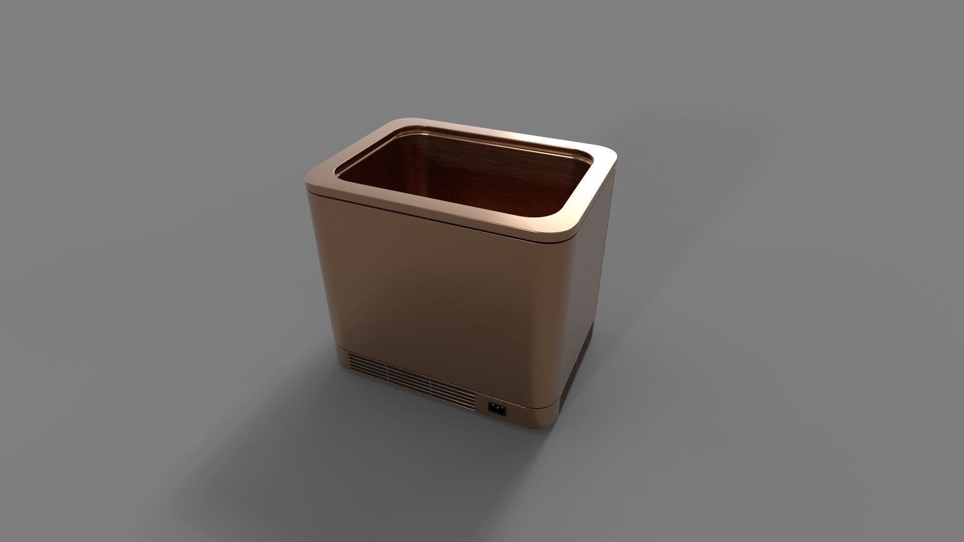 Ice maker Low-poly 3D model_4