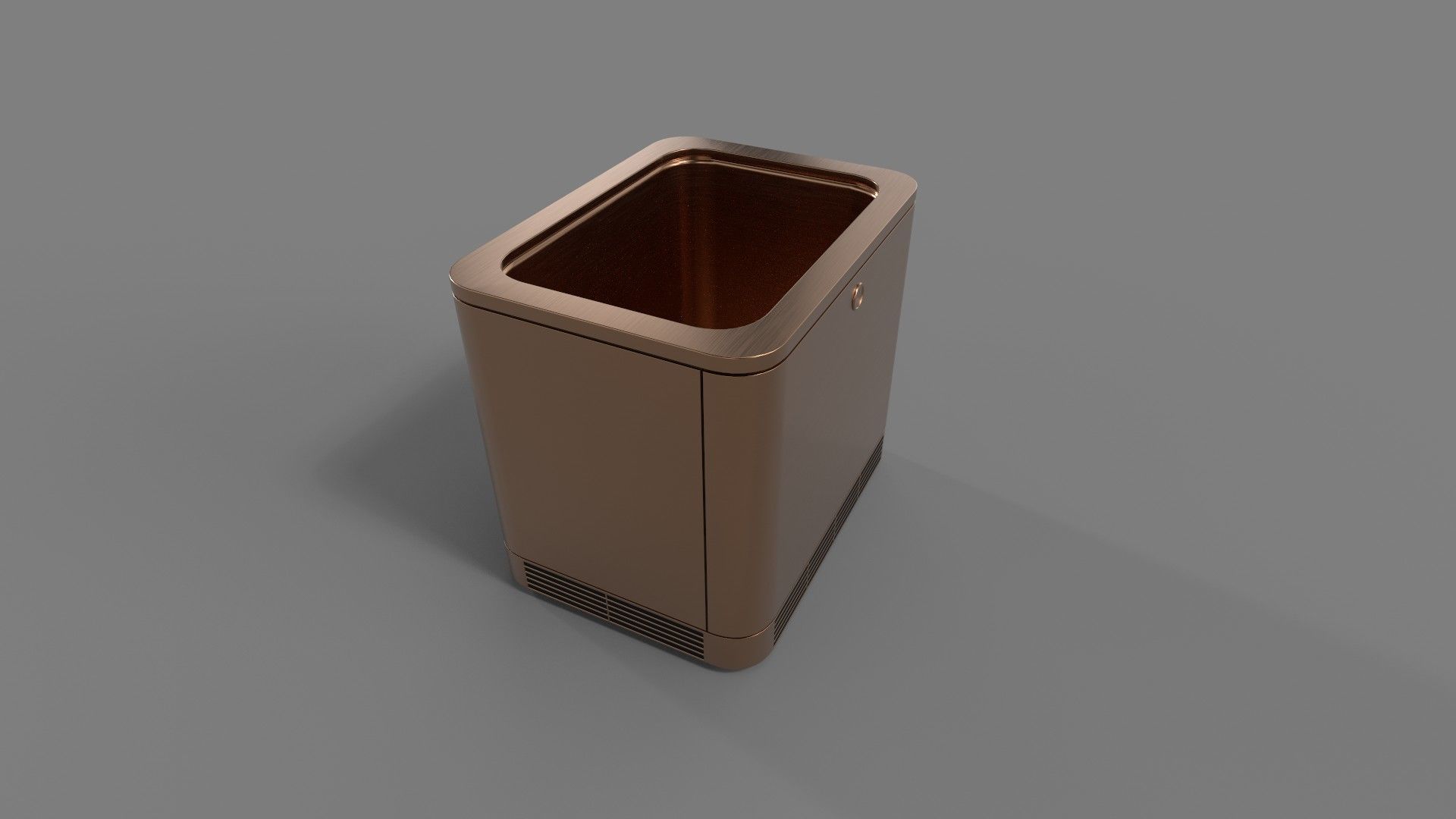 Ice maker Low-poly 3D model_6