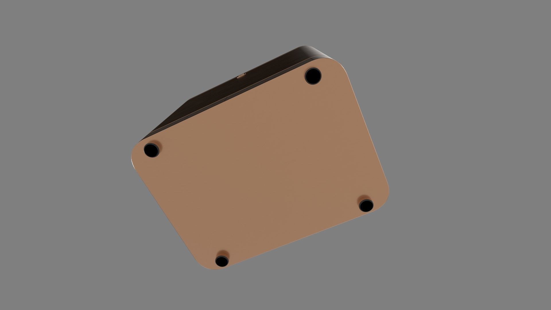 Ice maker Low-poly 3D model_9