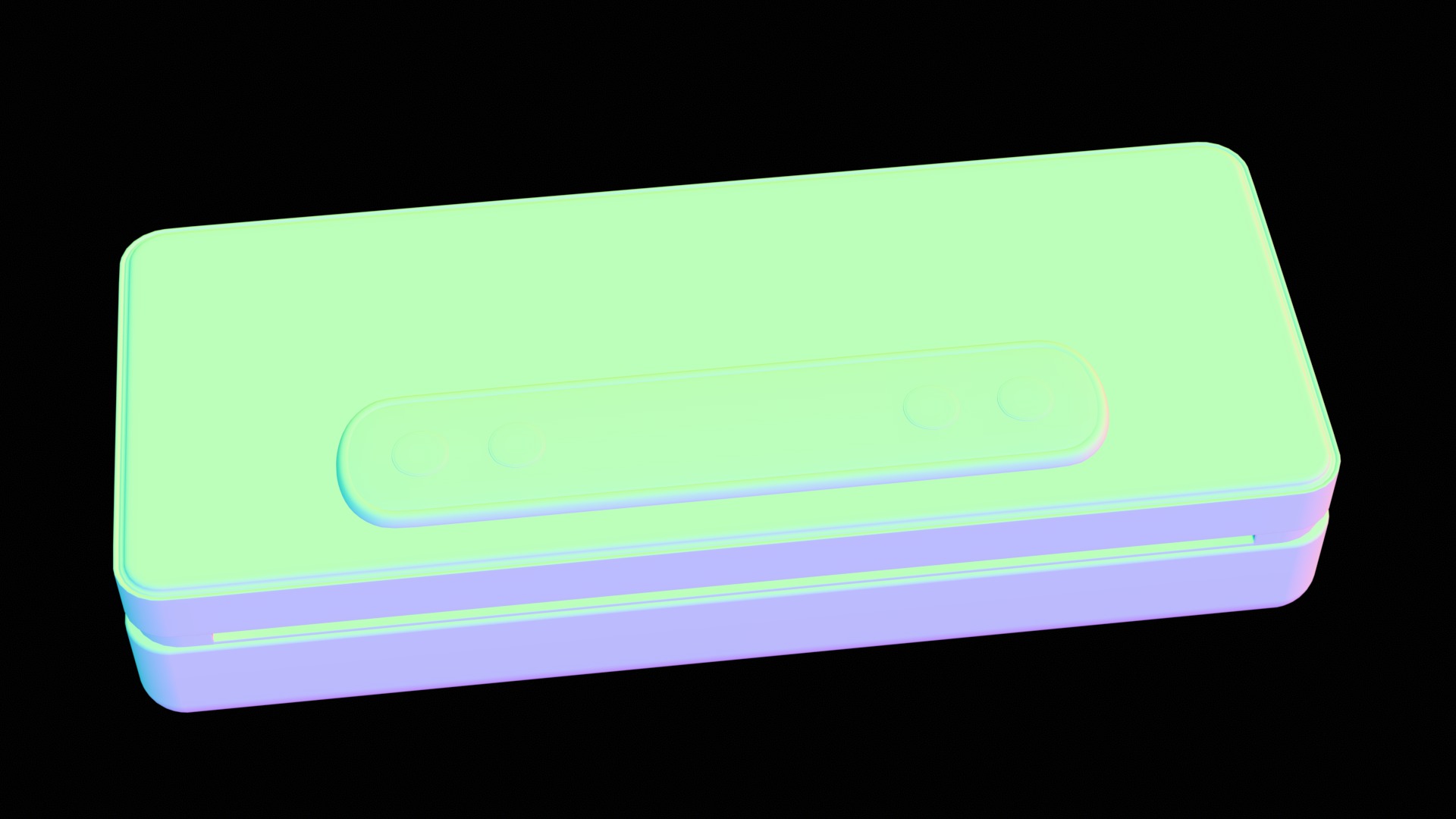 Vacuum sealer Low-poly 3D model_6