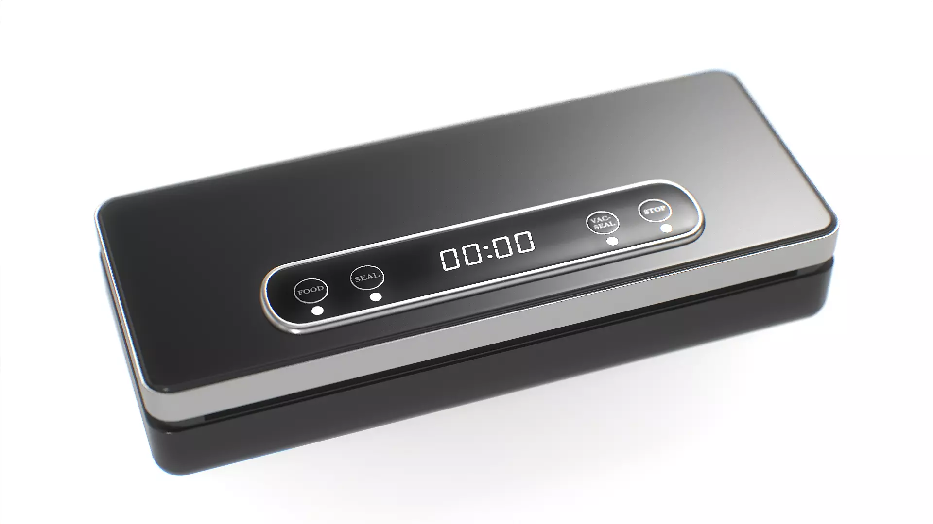 Vacuum sealer Low-poly 3D model_0