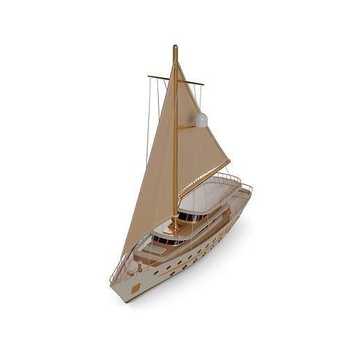 Sailing Yacht 3D model