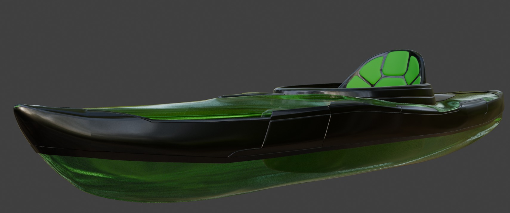 Kayak 3D model_3