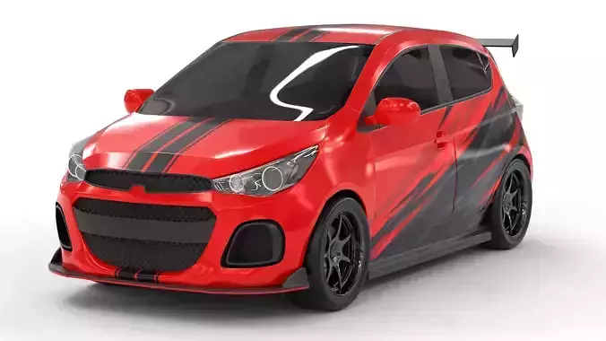 Spark 2024 concept tuning Hatchback Car