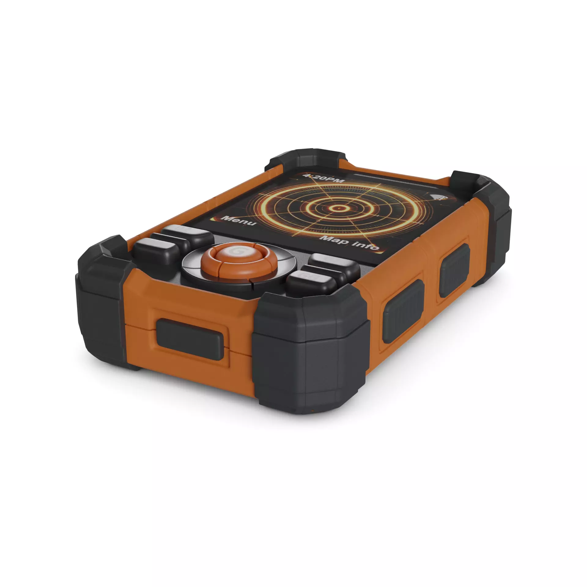 Handheld GPS 3D model_0