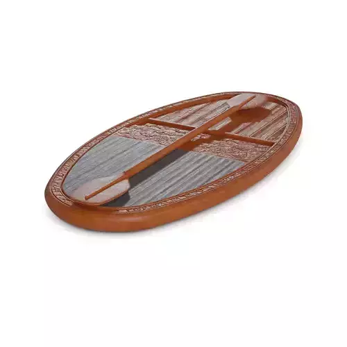 Paddle Board Low-poly 3D model