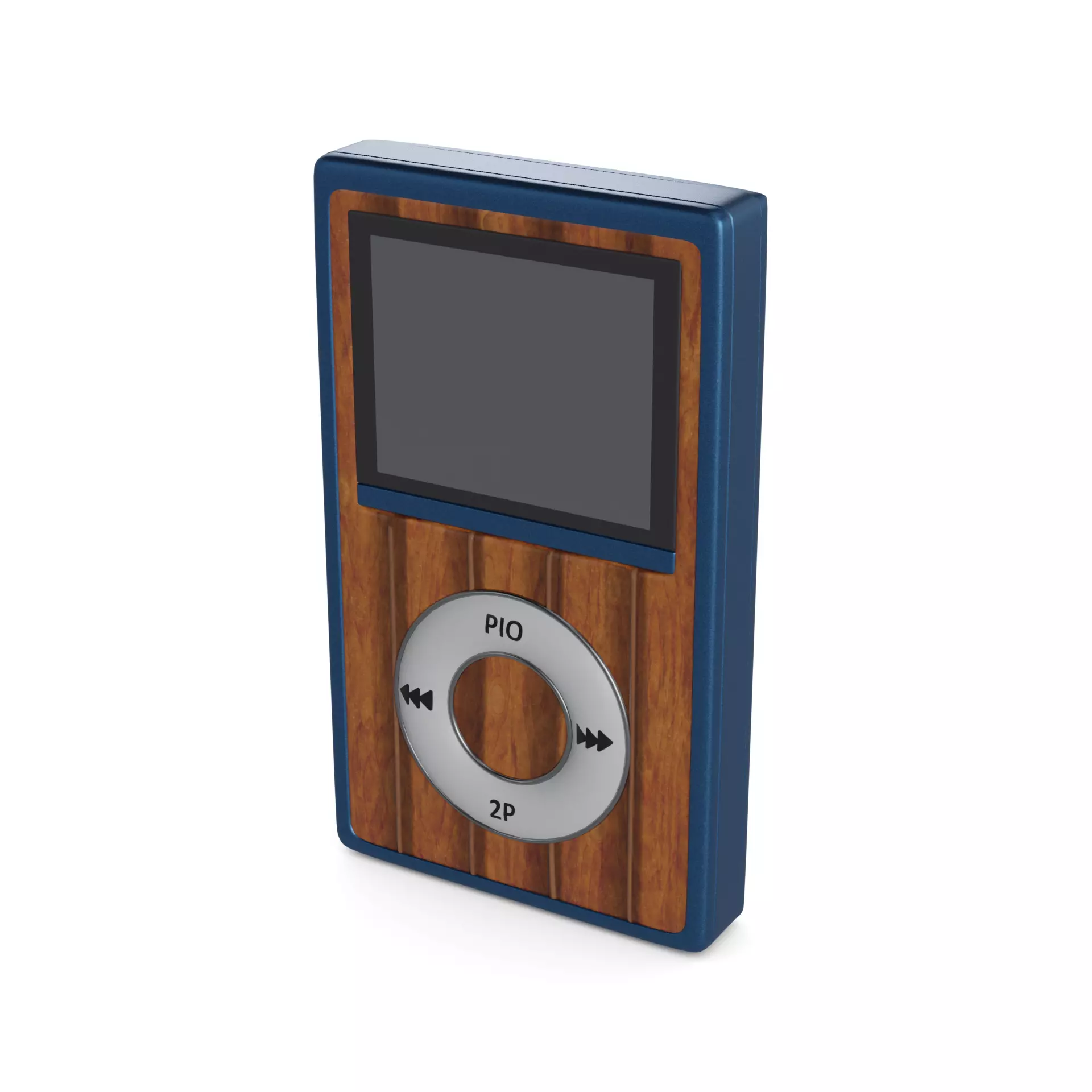 MP3 Player Low-poly 3D model_0