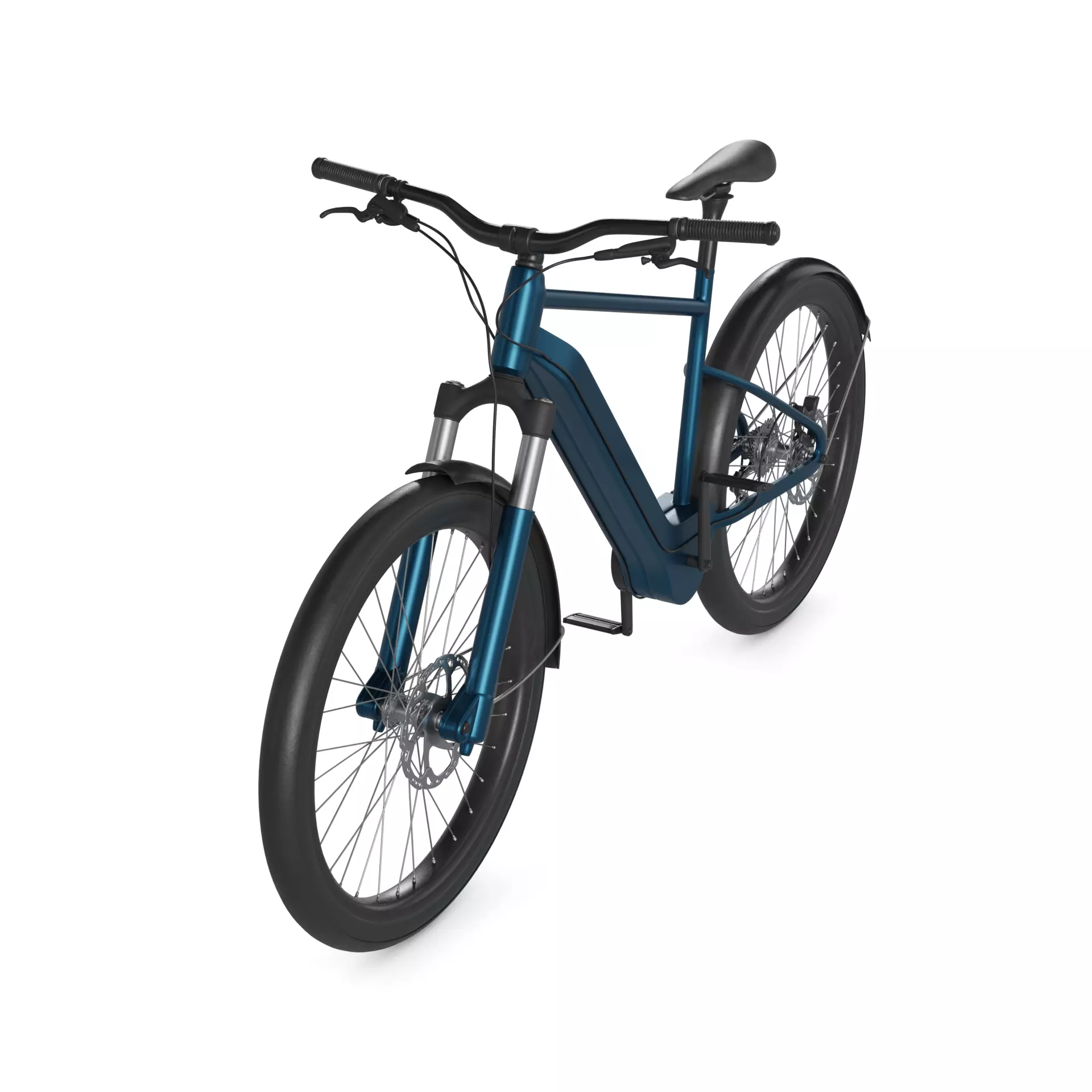 Electrical Bike 3D model_0