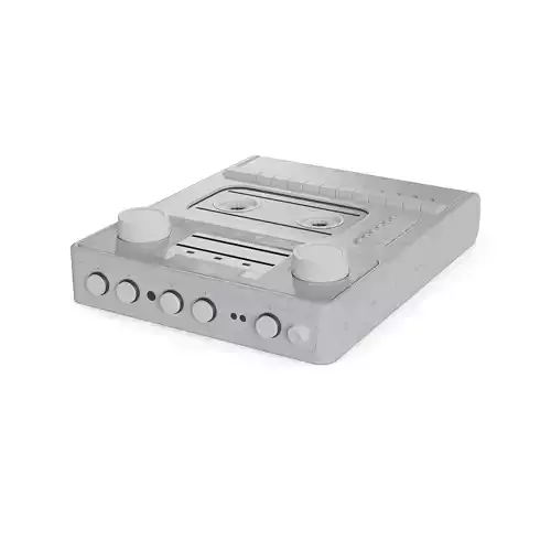 Portable cassette player