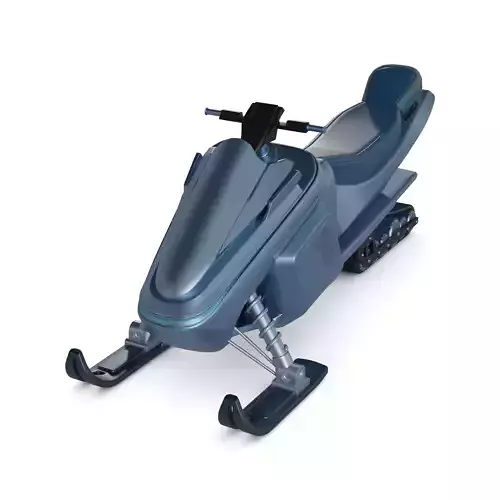 Toboggan 3D model