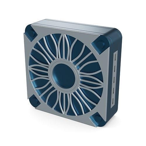 Repeater Low-poly 3D model