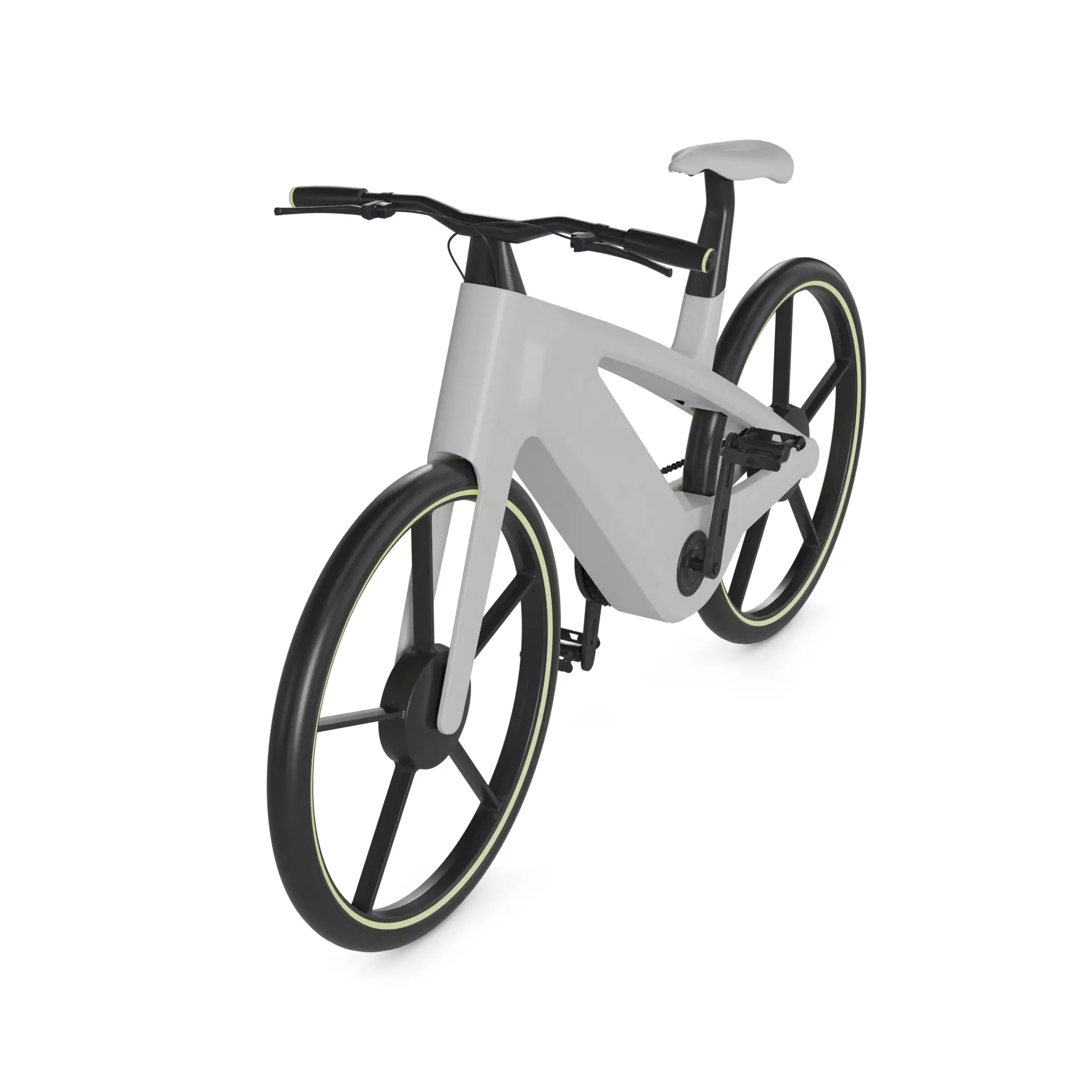 Electrical Bike 3D model_0