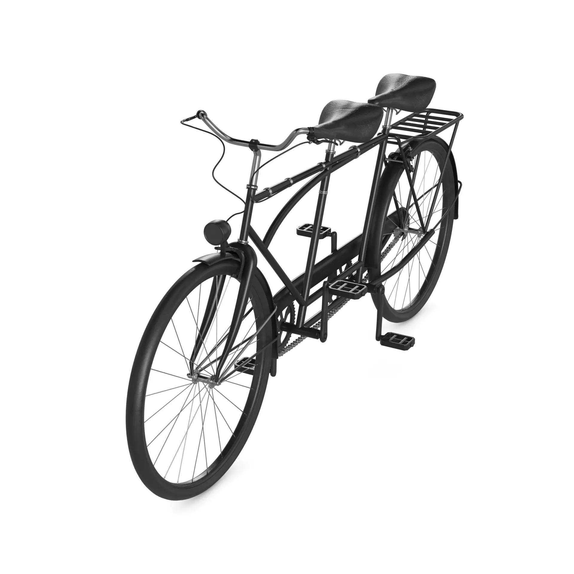 Tandem Bicycle 3D model