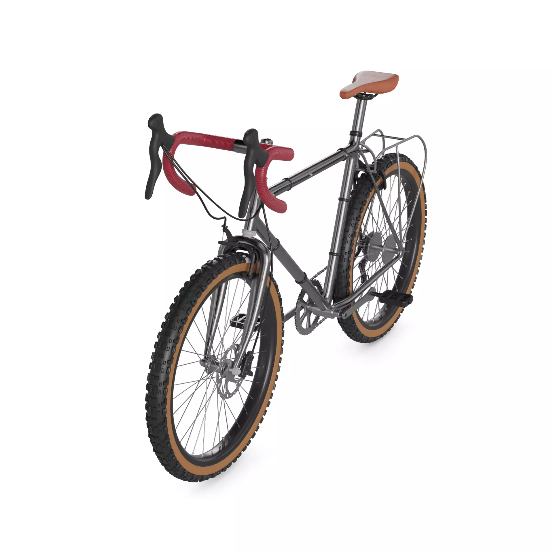 Cyclocross Bike 3D model_0