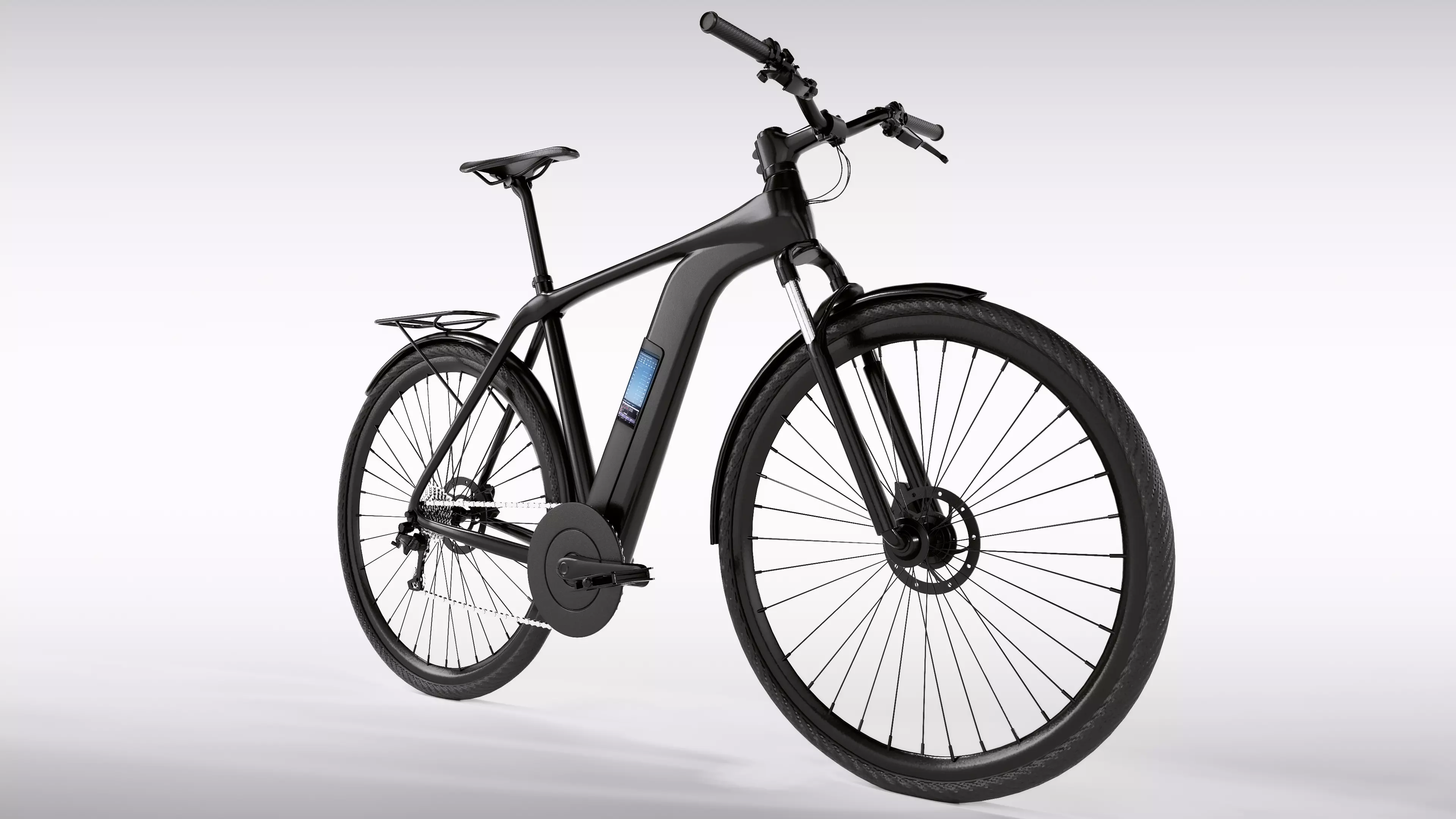 Electrical Bike 3D model_0