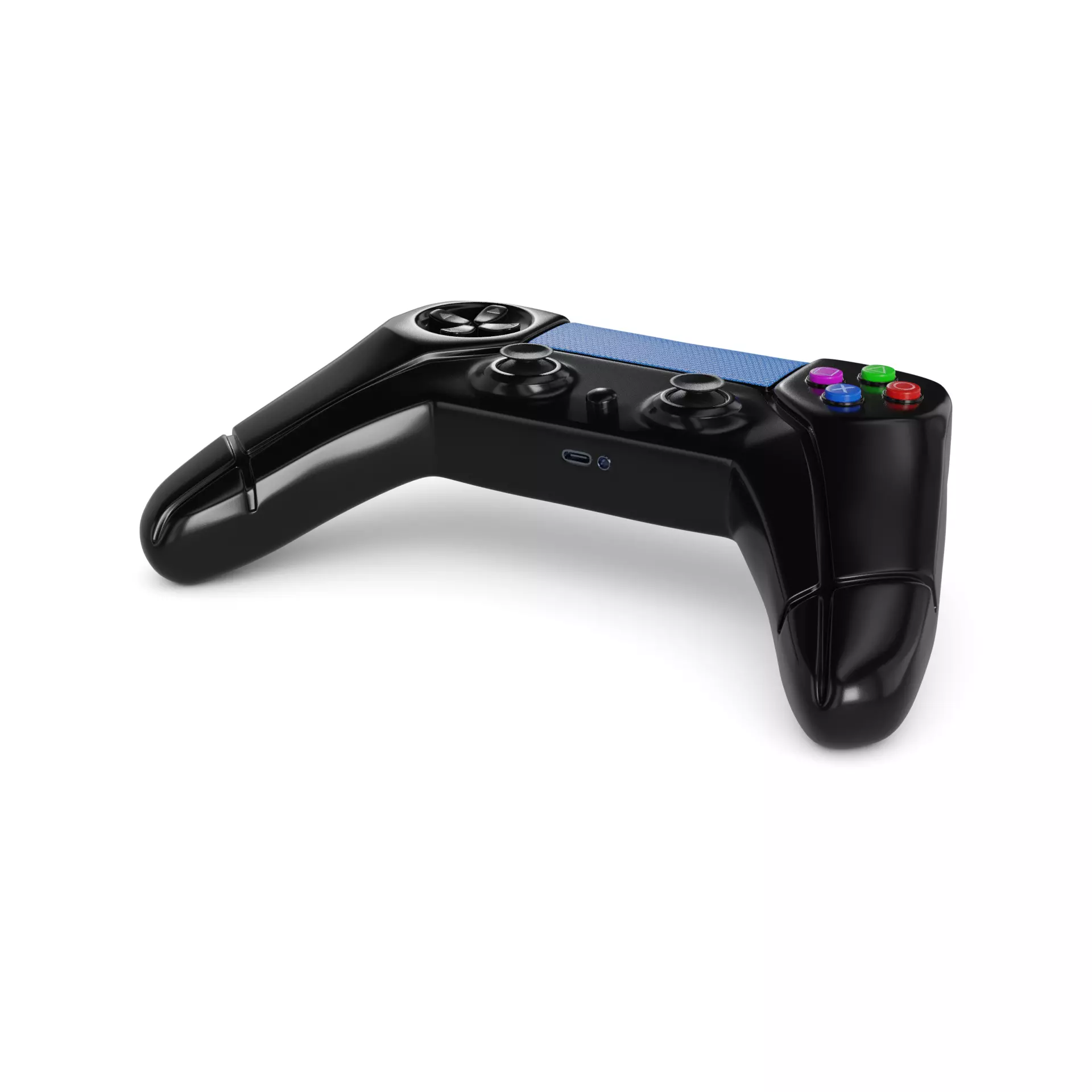 Portable gaming device 3D model_0