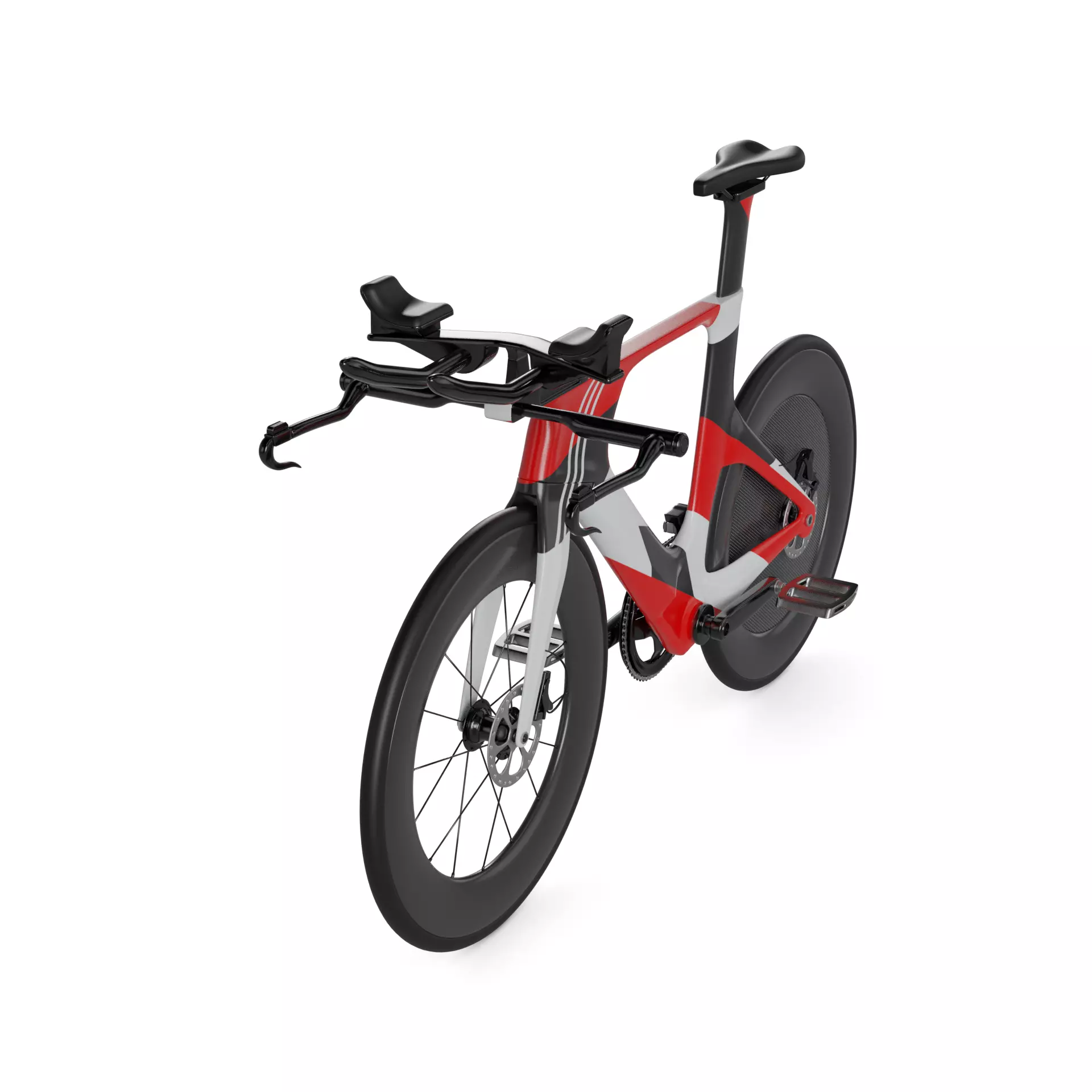 Triathlon Bike 3D model_0