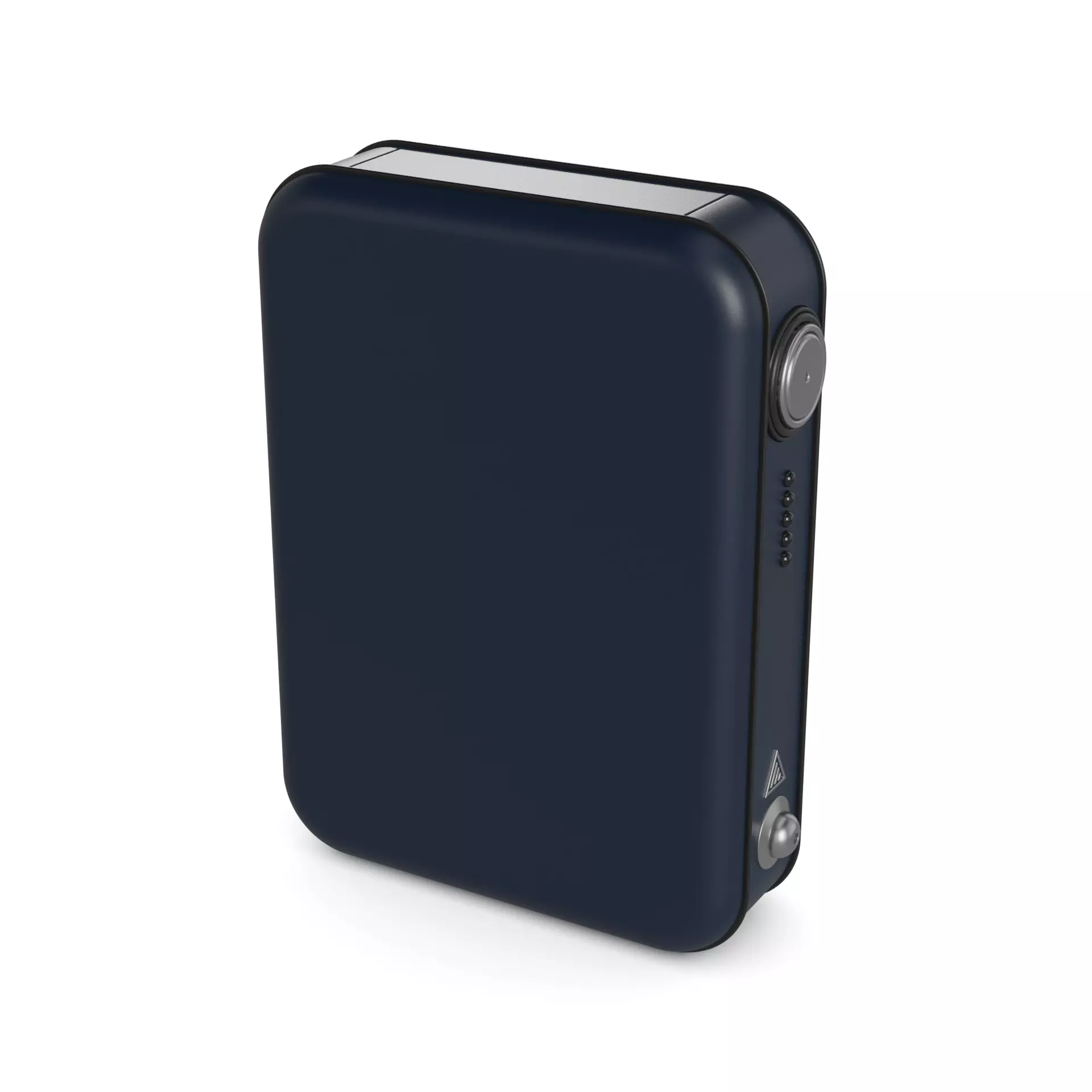 Portable Jump Starter Low-poly 3D model_0