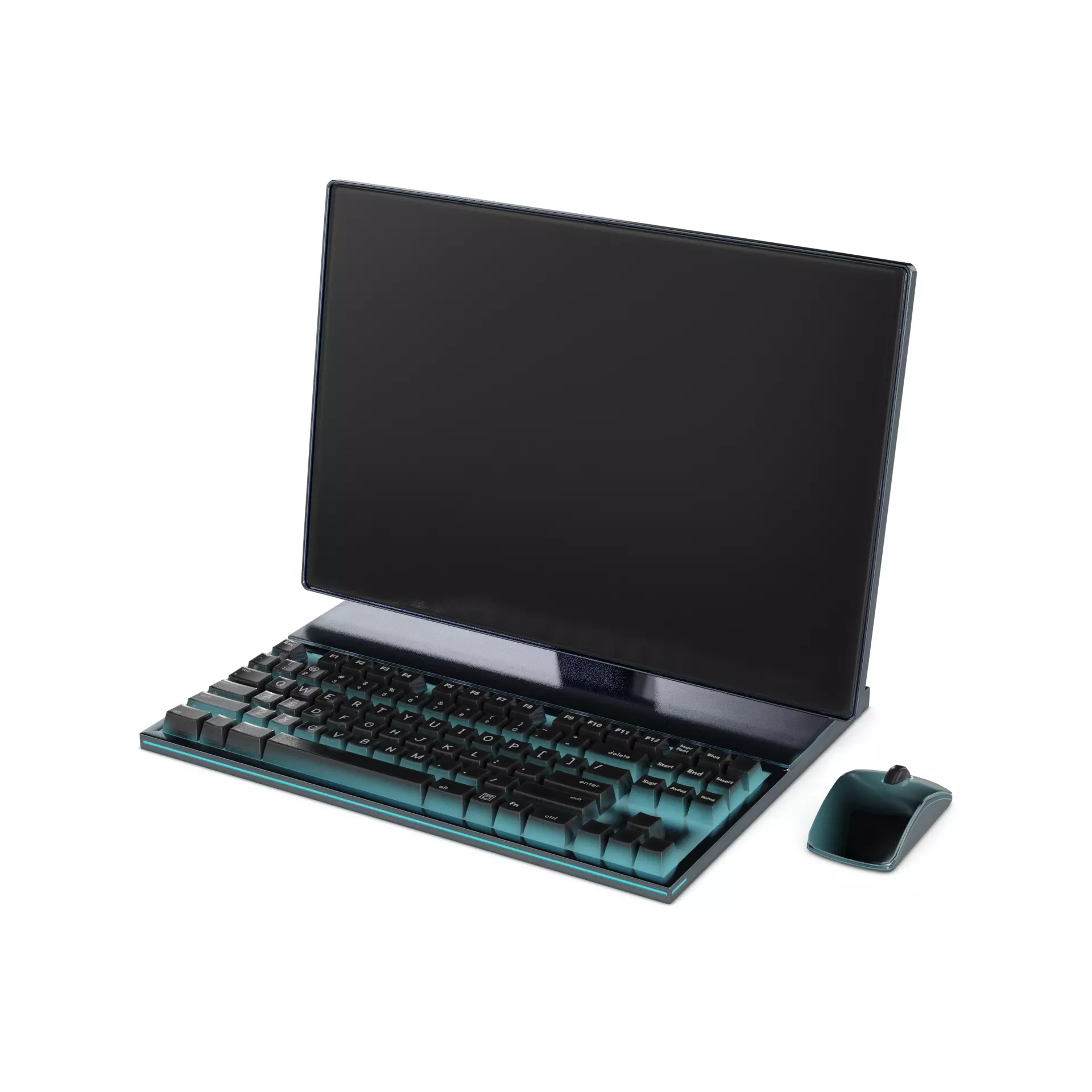 Computer All in one 3D model_0