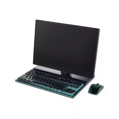 Computer All in one 3D model