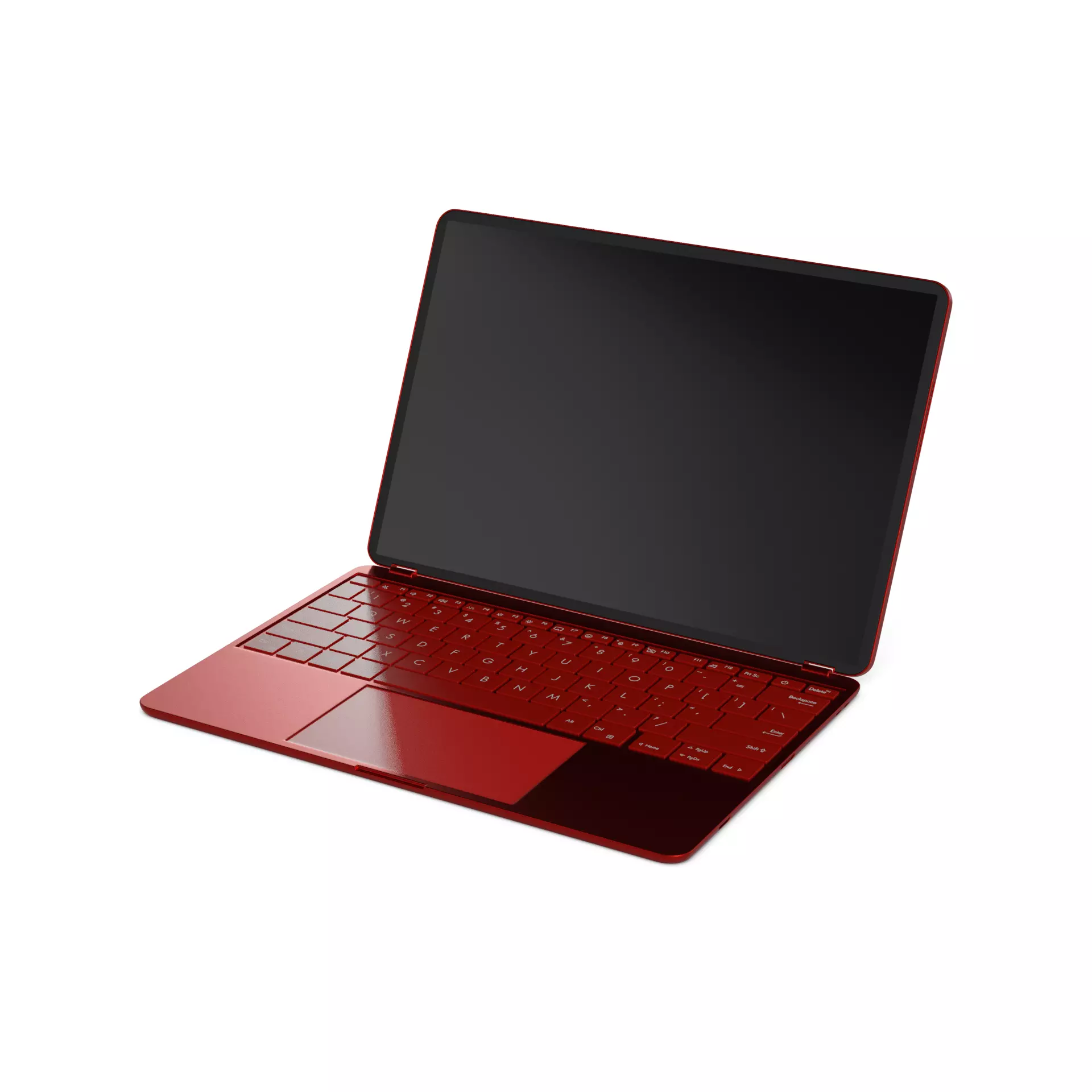 Laptop convertible 3D model_0