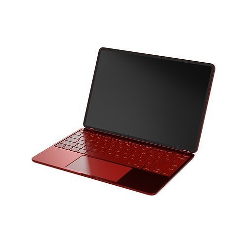 Laptop convertible 3D model