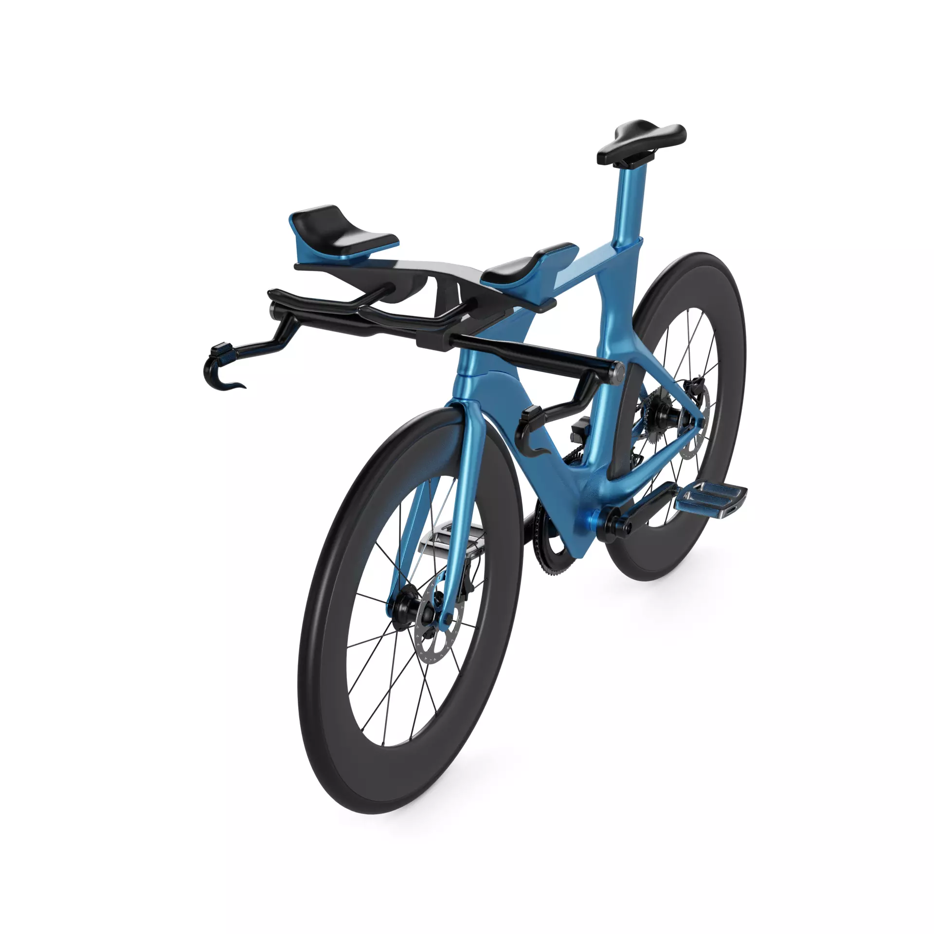 Triathlon Bike 3D model_0