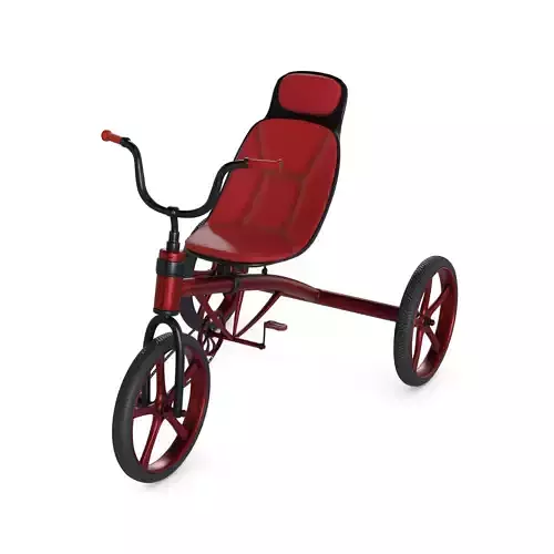 Recumbent Tricycle Free 3D model