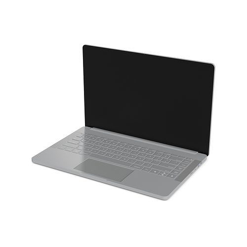 Laptop Business Low-poly 3D model