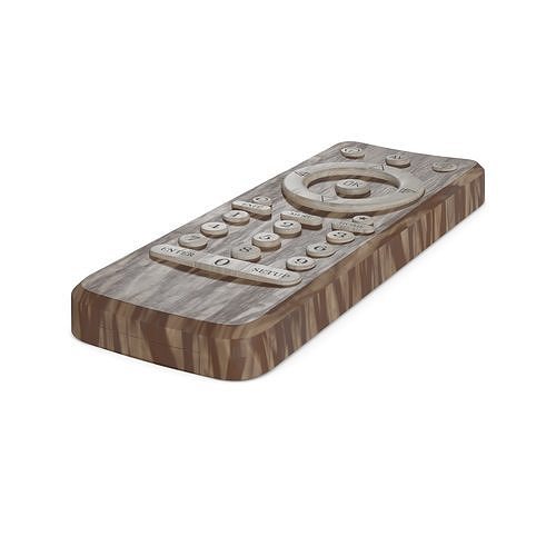 Universal remotes Low-poly 3D model