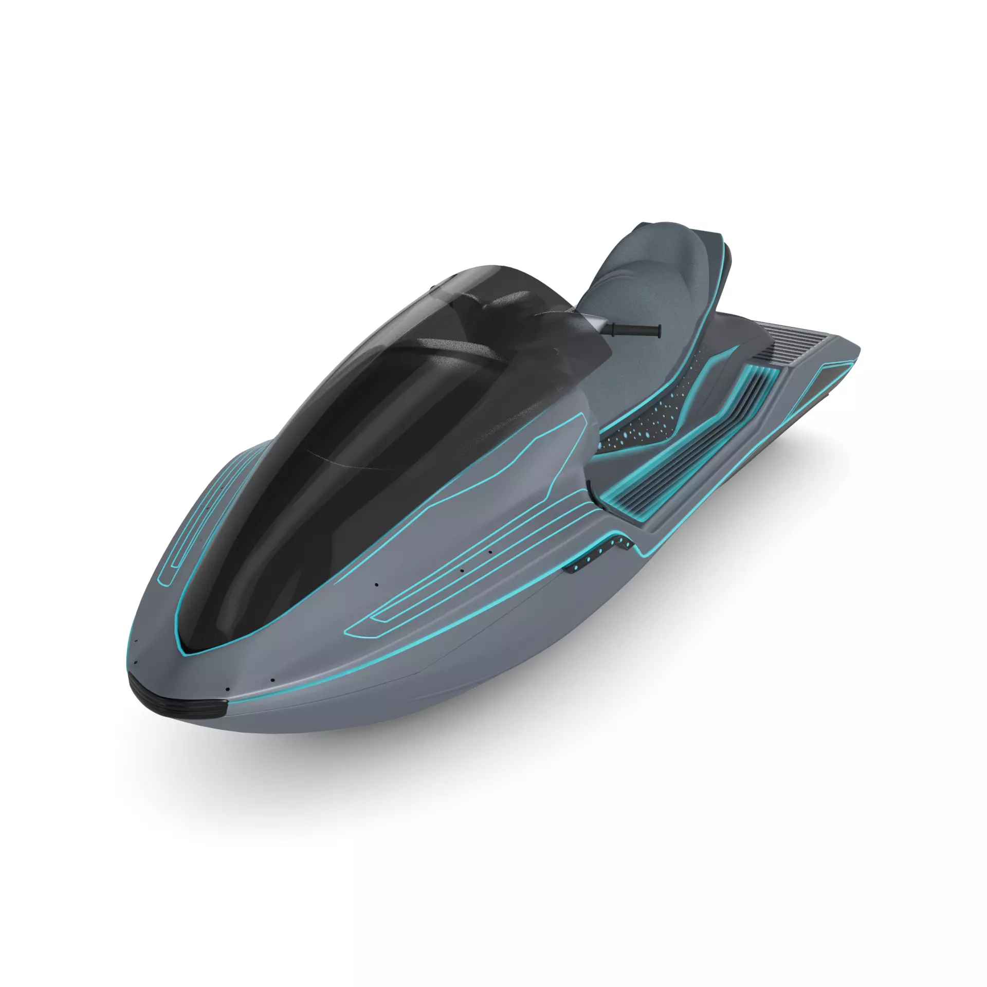 Jet Ski 3D model_0