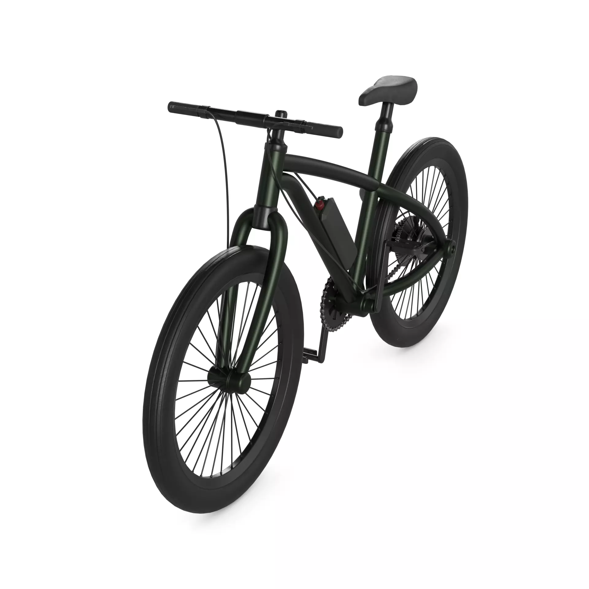 Electric Mountain Bicycle 3D model_0