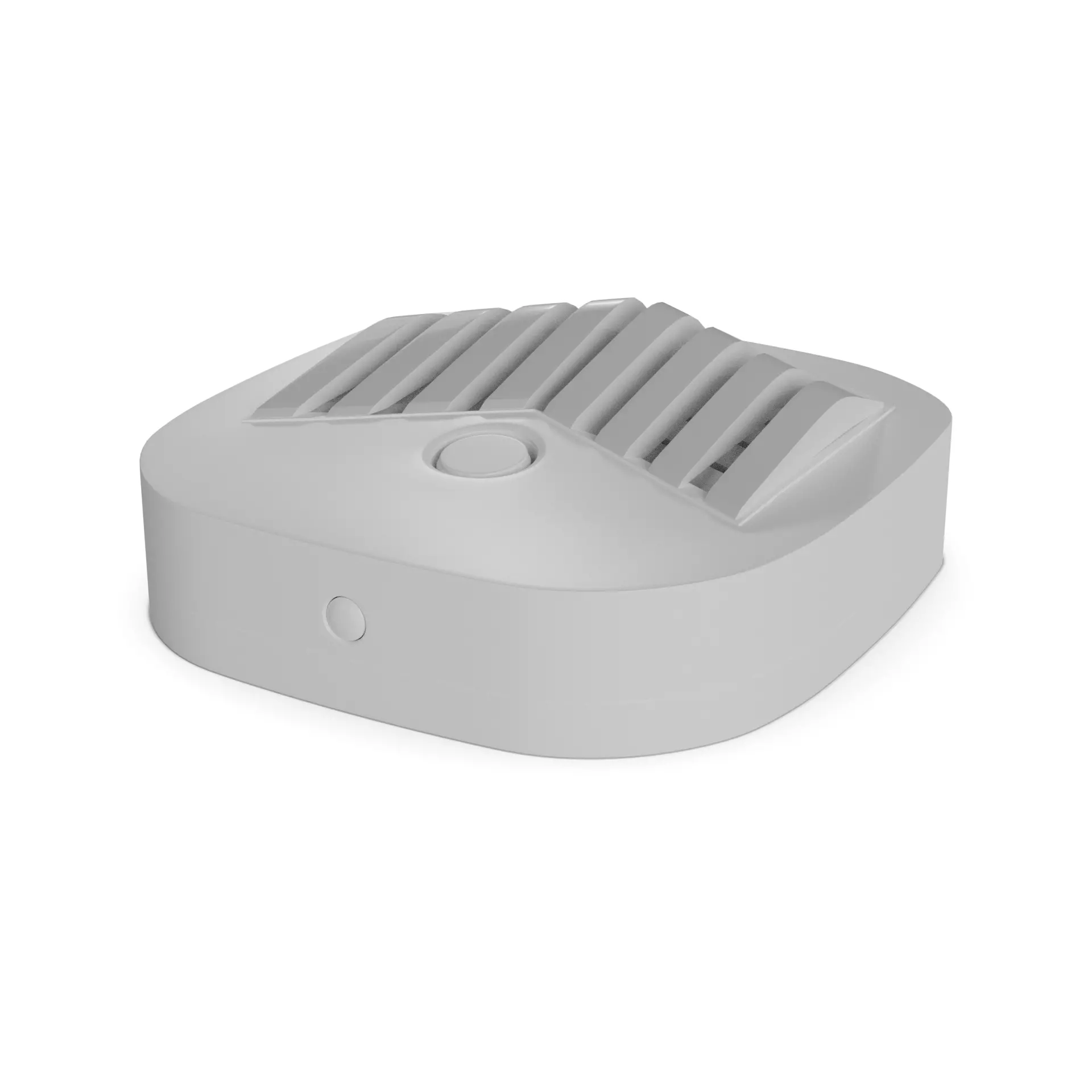 Smoke sensor Low-poly 3D model_0