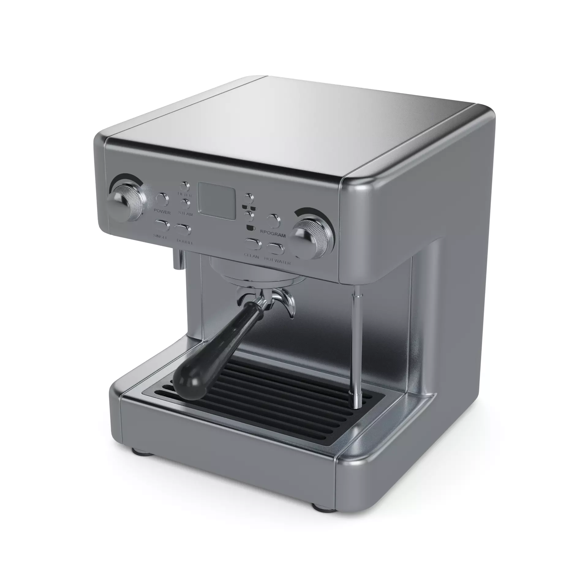Espresso machine 3D model_0