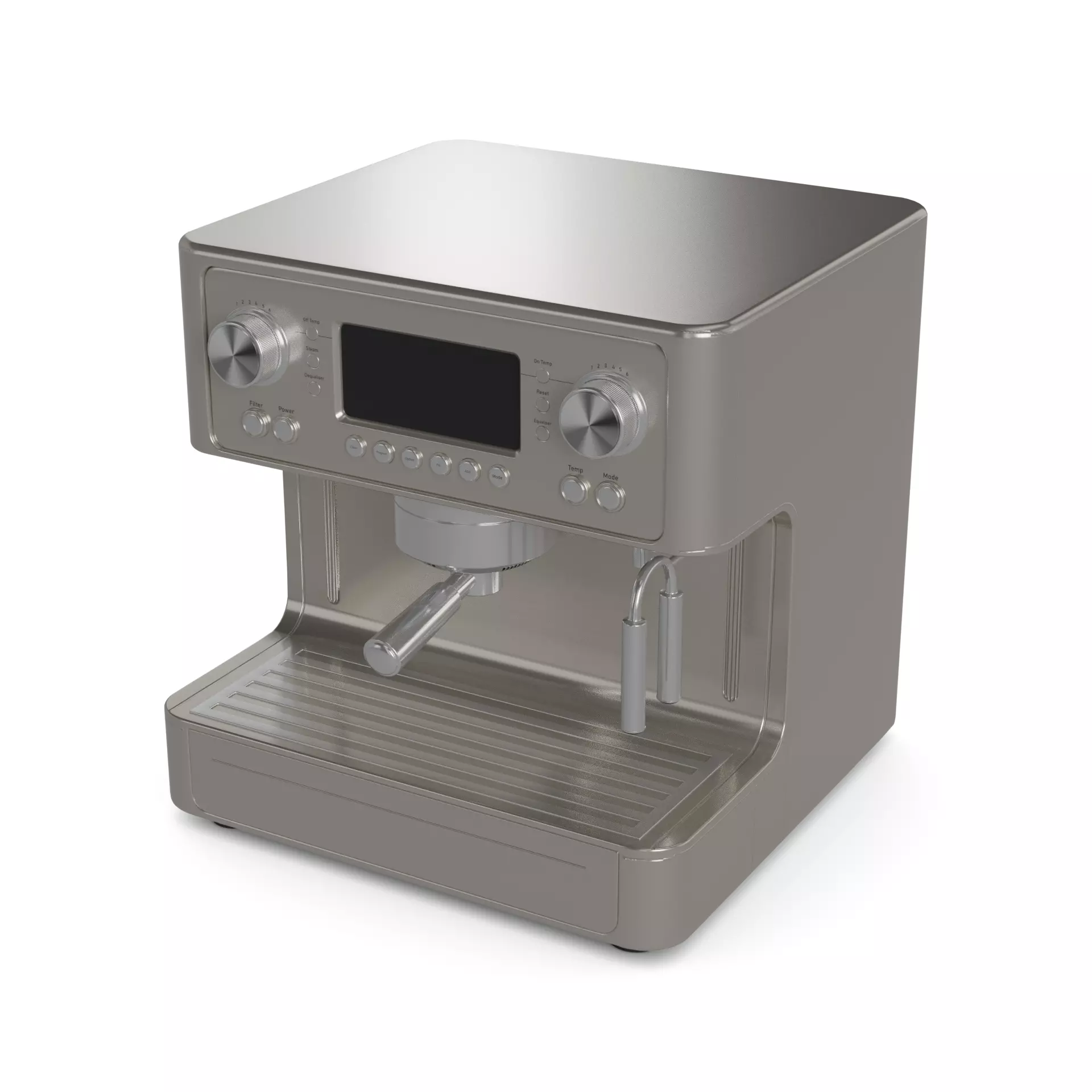 Espresso machine 3D model_0