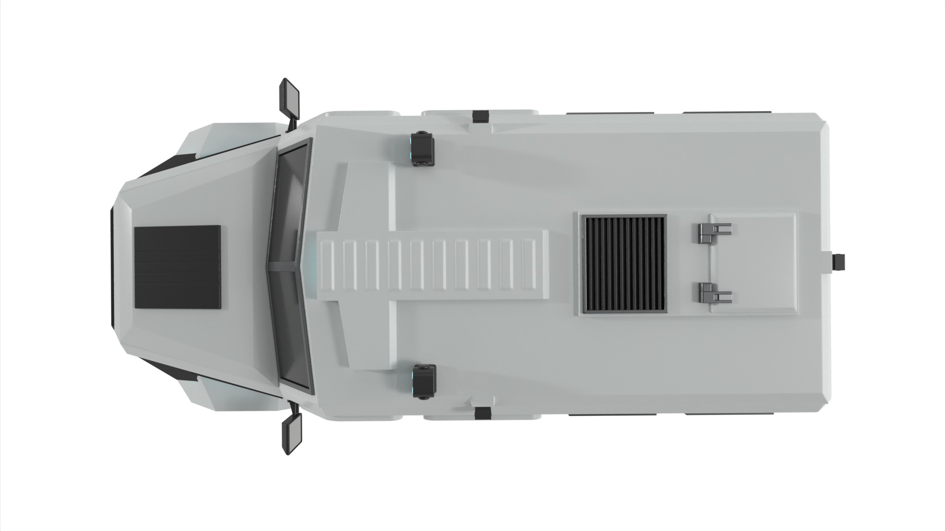 Cash Transport Vehicle 3D model_5