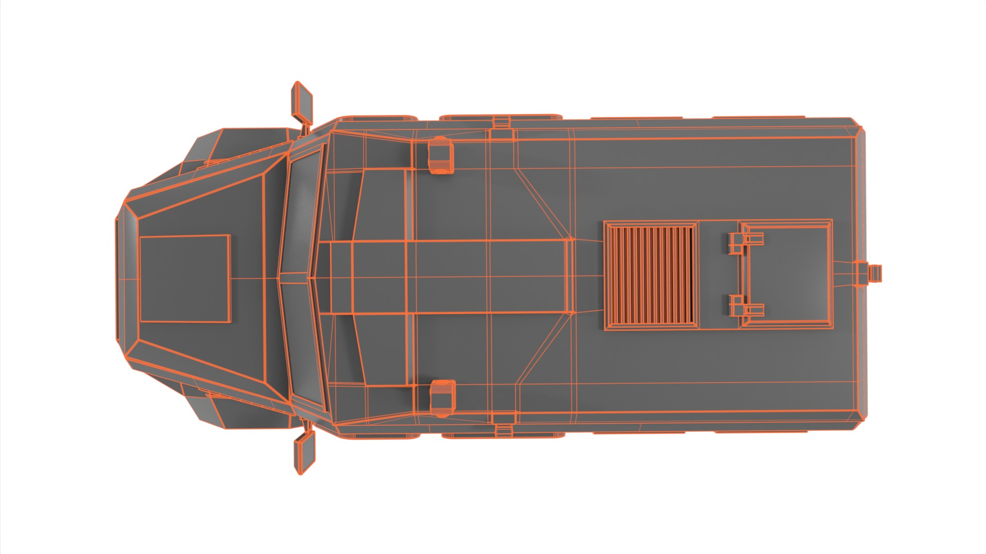 Cash Transport Vehicle 3D model_12