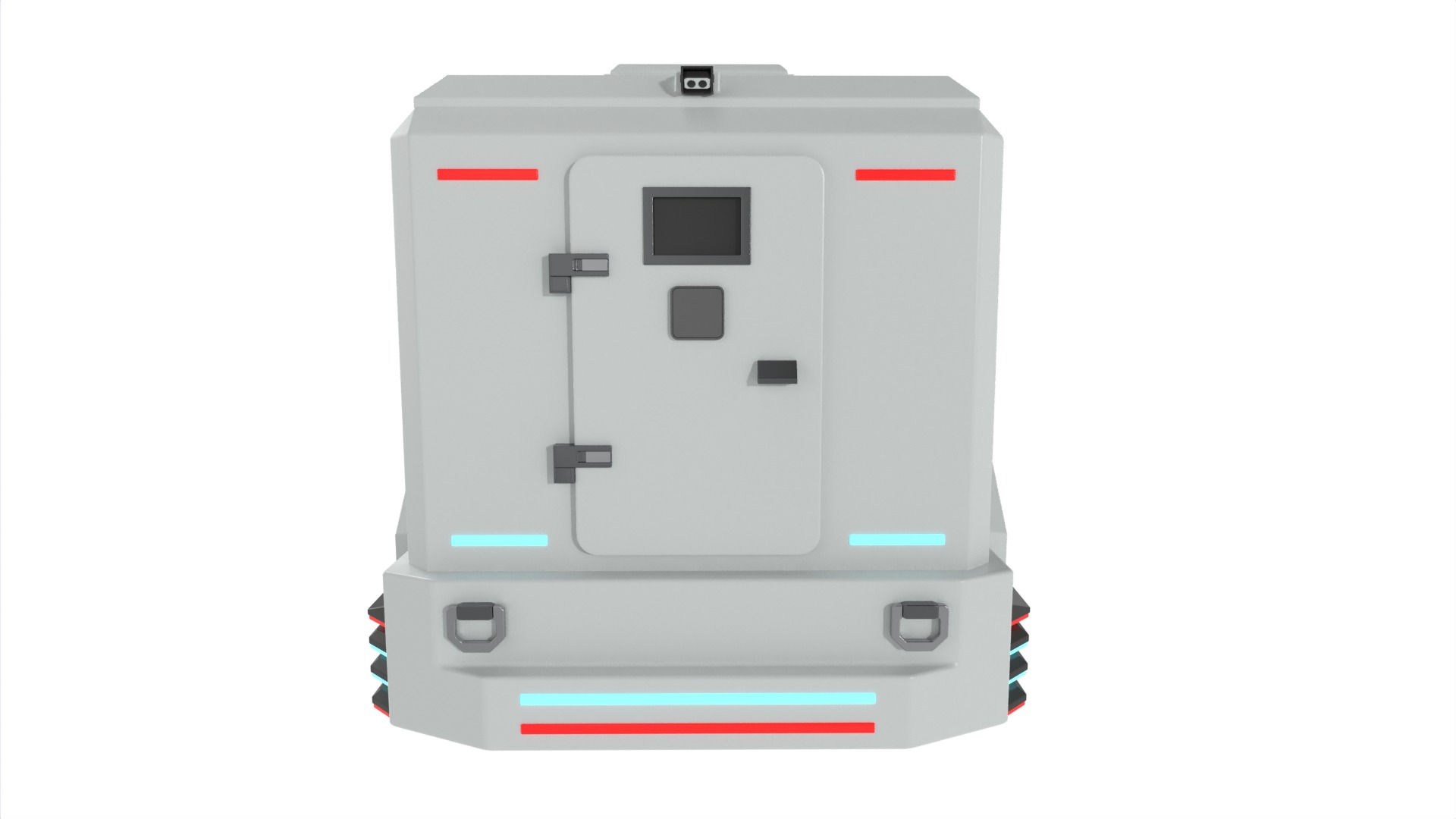 Cash Transport Vehicle 3D model_4