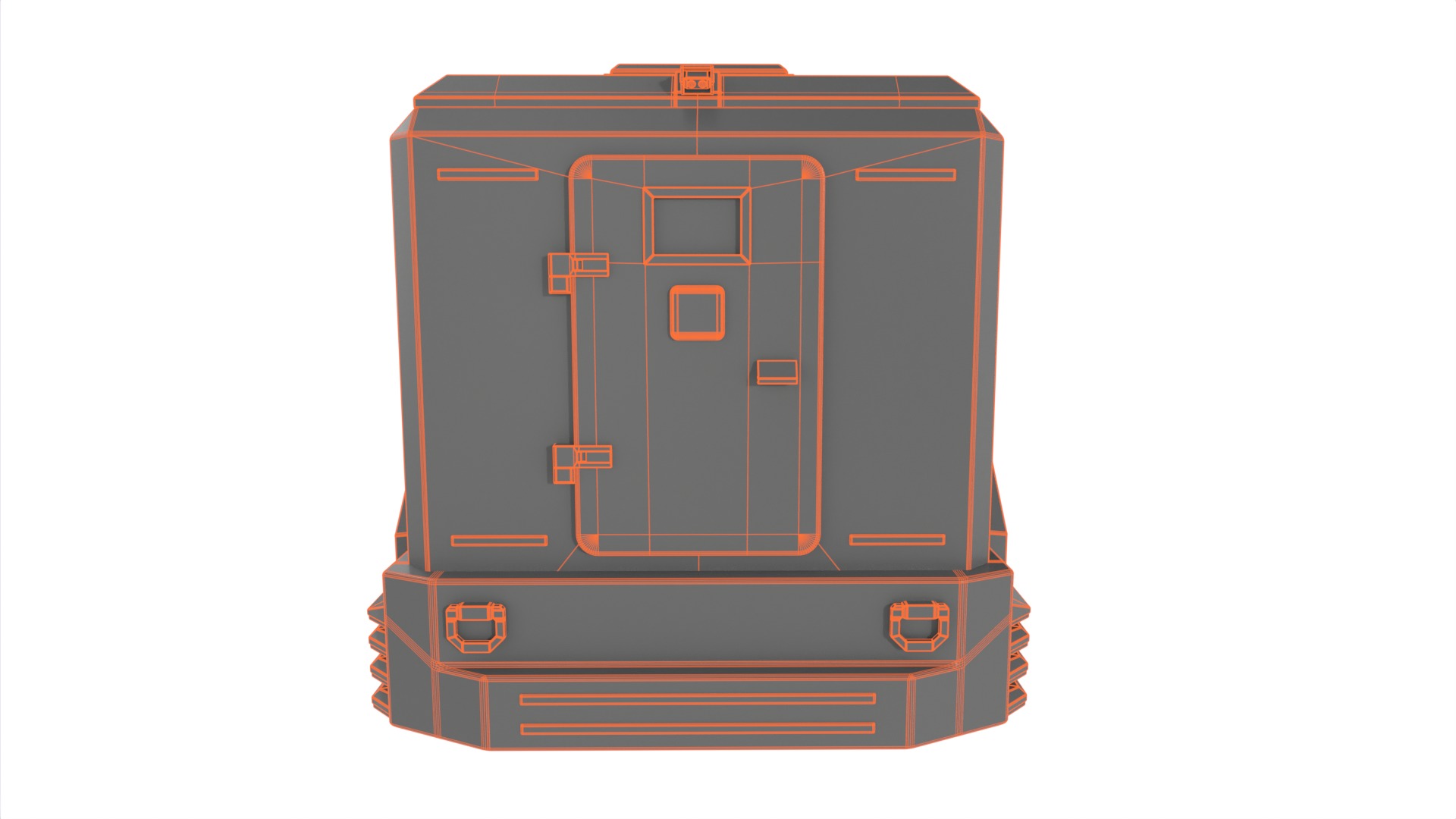 Cash Transport Vehicle 3D model_11