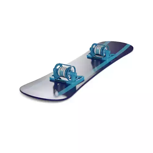 Snowboard 3D model