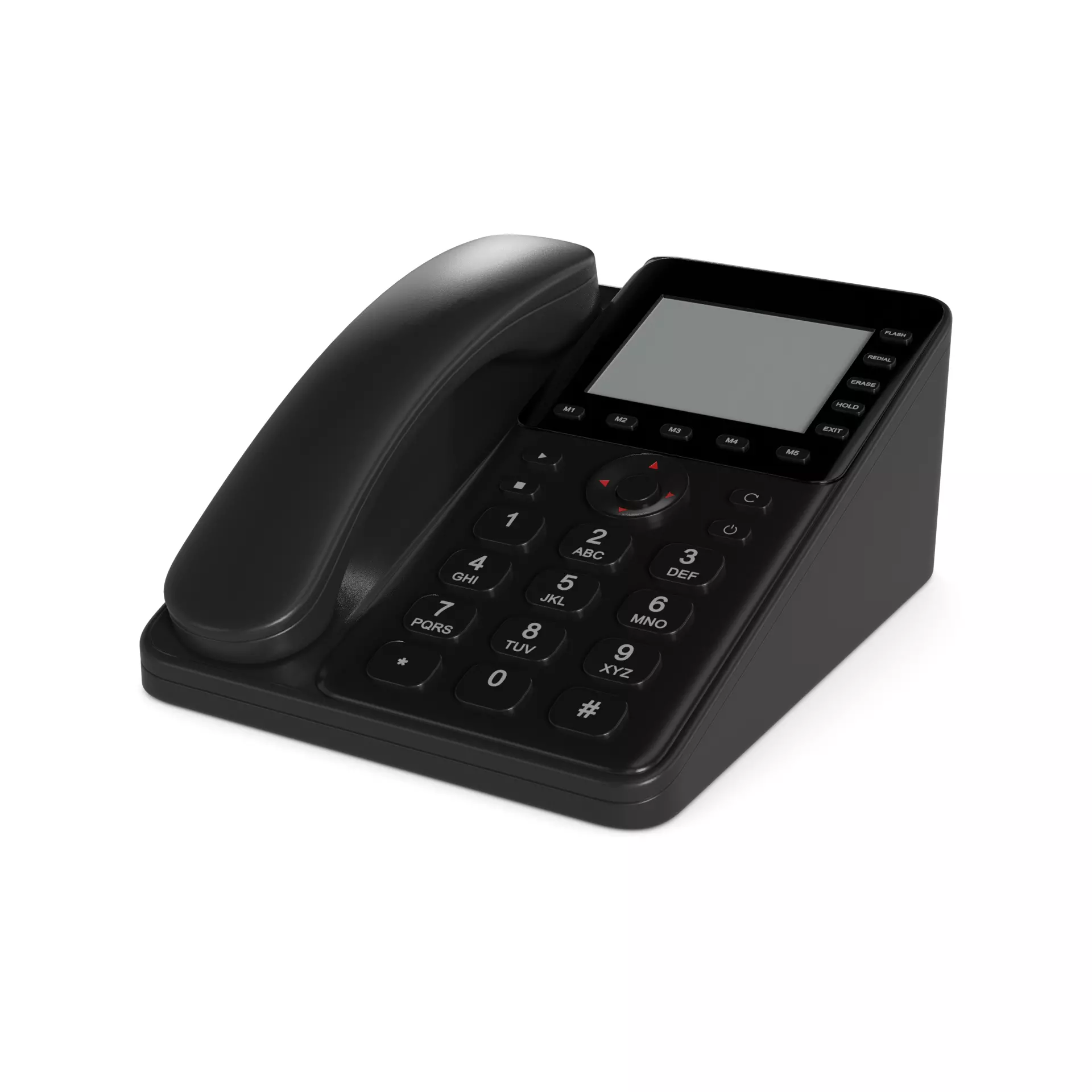 VoIP Phone 3D model_0