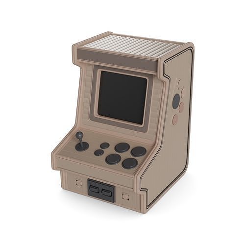 Portable gaming device 3D model