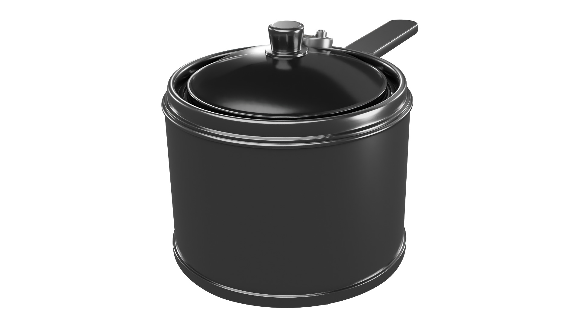 Deep fryer 3D model_1