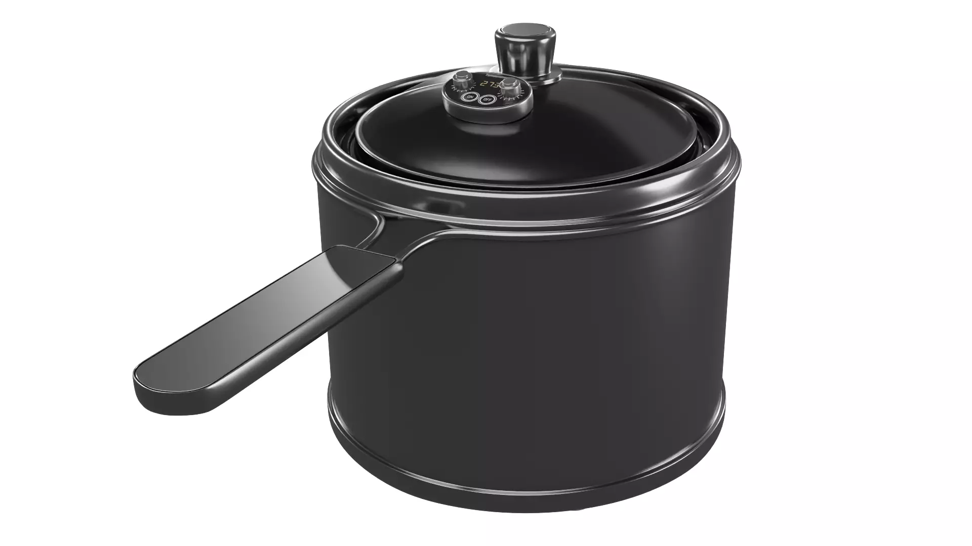 Deep fryer 3D model_0